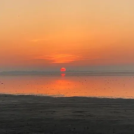 Vakantiehuis Traumlage Nr71 Zweite Reihe Direkt Am Wattenmeer Erste Reihe Unendliche Weite, Eingebettet In Der